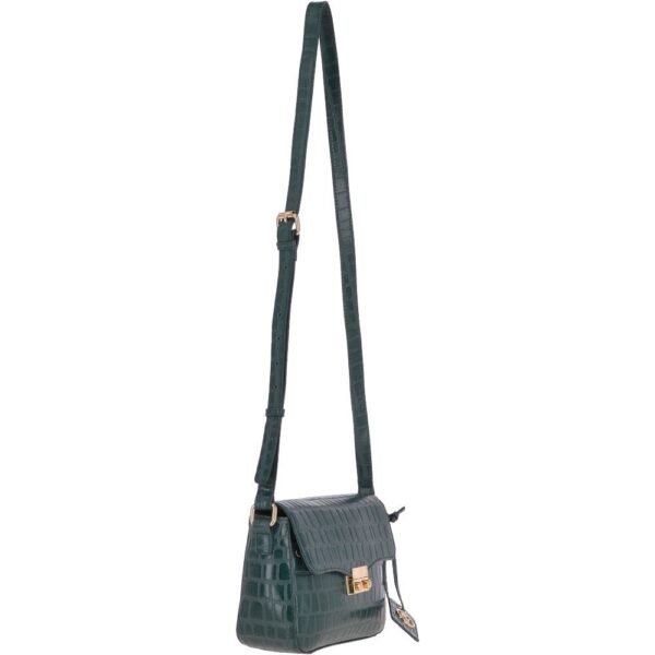 Green crossbody bag