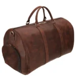 Luxury Leather Duffle Bag