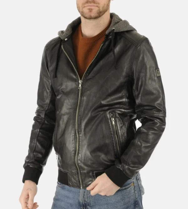 Jimmy lambskin leather jacket