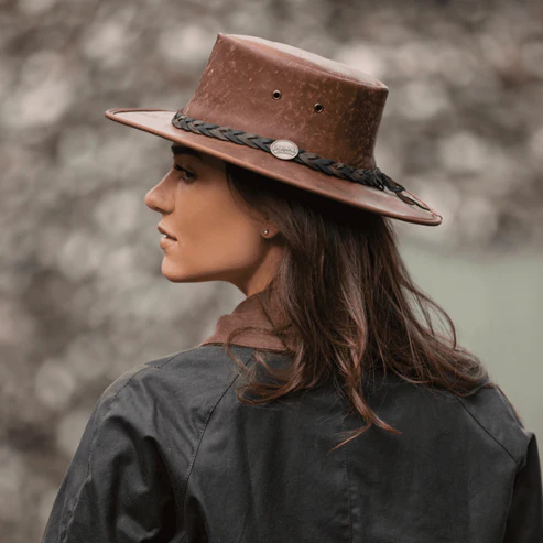 Hickorystone Barmah 1018HS Kangaroo Squashy Hat