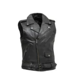 Classical Mens Biker Faux Leather Vest