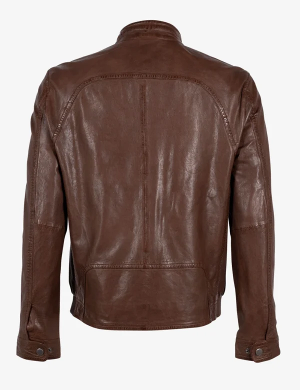 Mens classic biker jacket