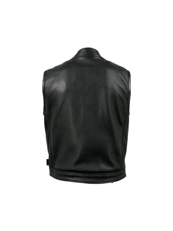 Mens moto club vest