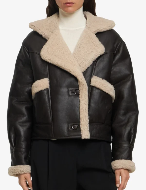 Mirage chic shearling coat