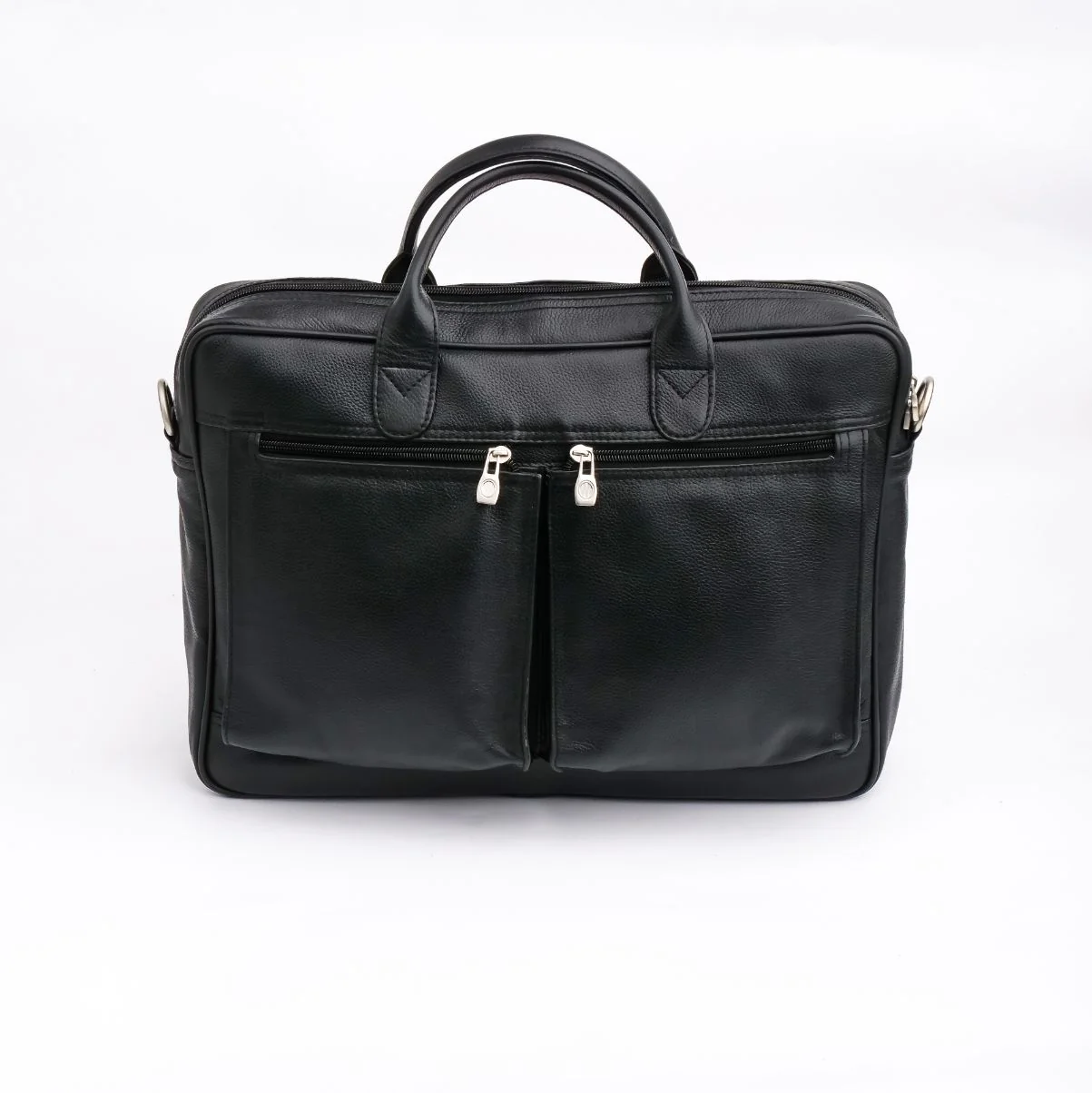 The Black Leather Ultimate Briefcase