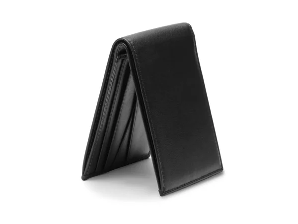 Small leather bifold wallet