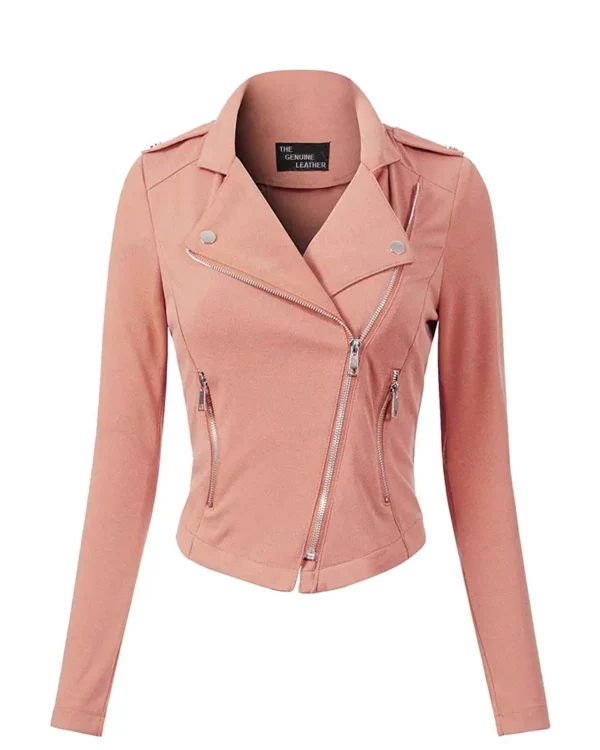 Women Motorcycle Blazer Jacket
