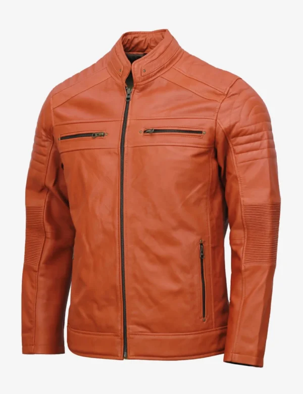 Stylish tan outerwear