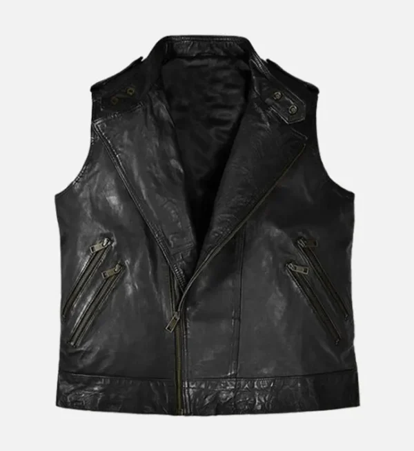 Summit Rider Leather Vest For Men