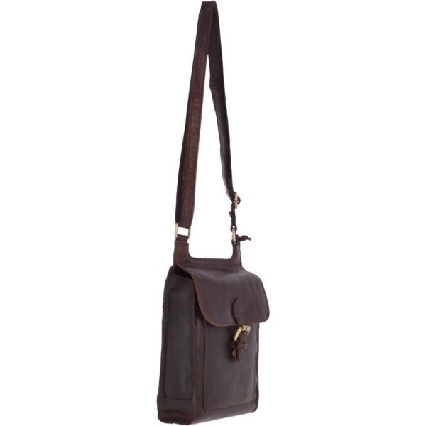 Vintage leather travel bag