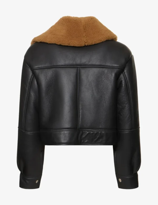 Warm lambskin shearling outerwear