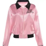 Womens Pink Ladies Bomber Jacket