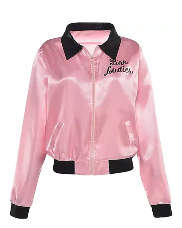 Womens Pink Ladies Bomber Jacket