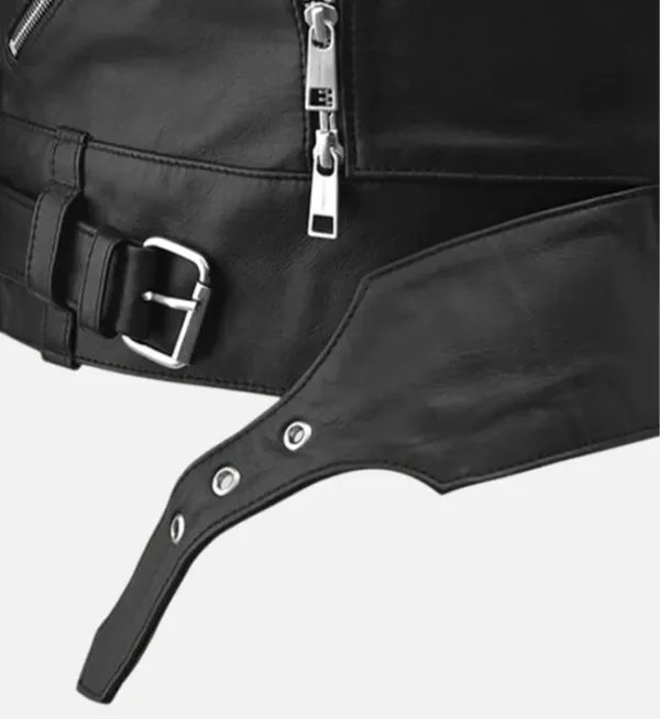Stylish Mens Thunderbolt Biker Vest