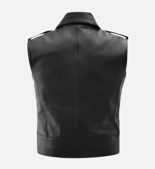 Stylish Mens Thunderbolt Biker Vest
