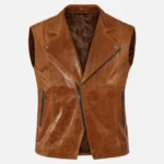 Classic Riders Edge Brown Leather Vest