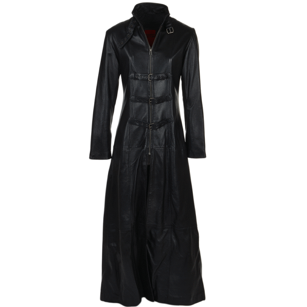 Long Length Gothic Black Coat