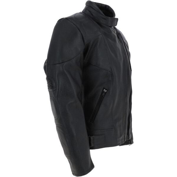 Genuine cowhide biker jacket