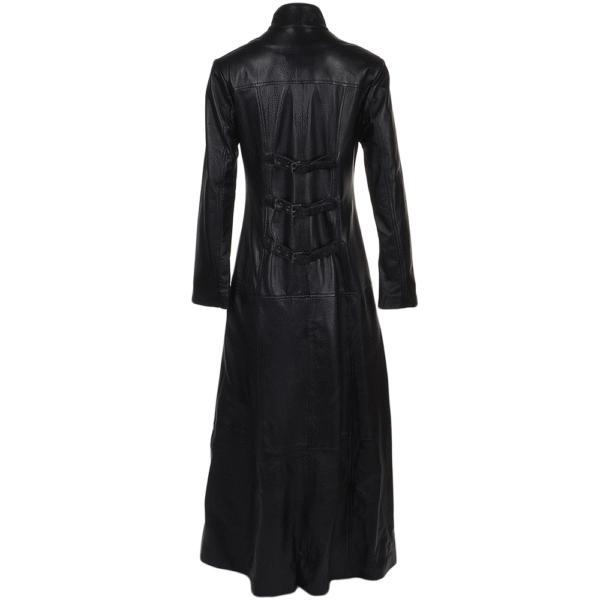Long length gothic black coat
