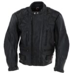 Rocco Mens Genuine Cowhide Leather Fashion Jacket