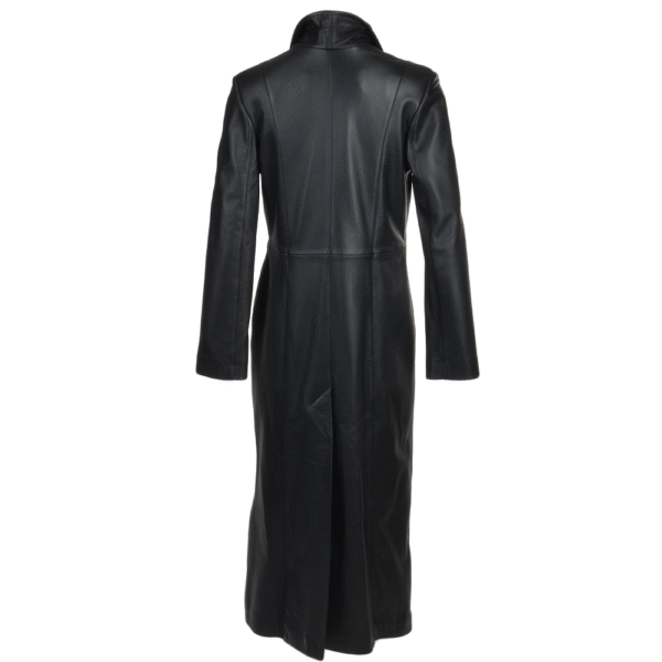 Womens premium black long coat
